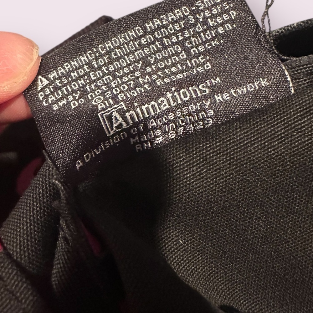 Stylish Black and Pink Barbie Tote Bag - Picture 8 of 10